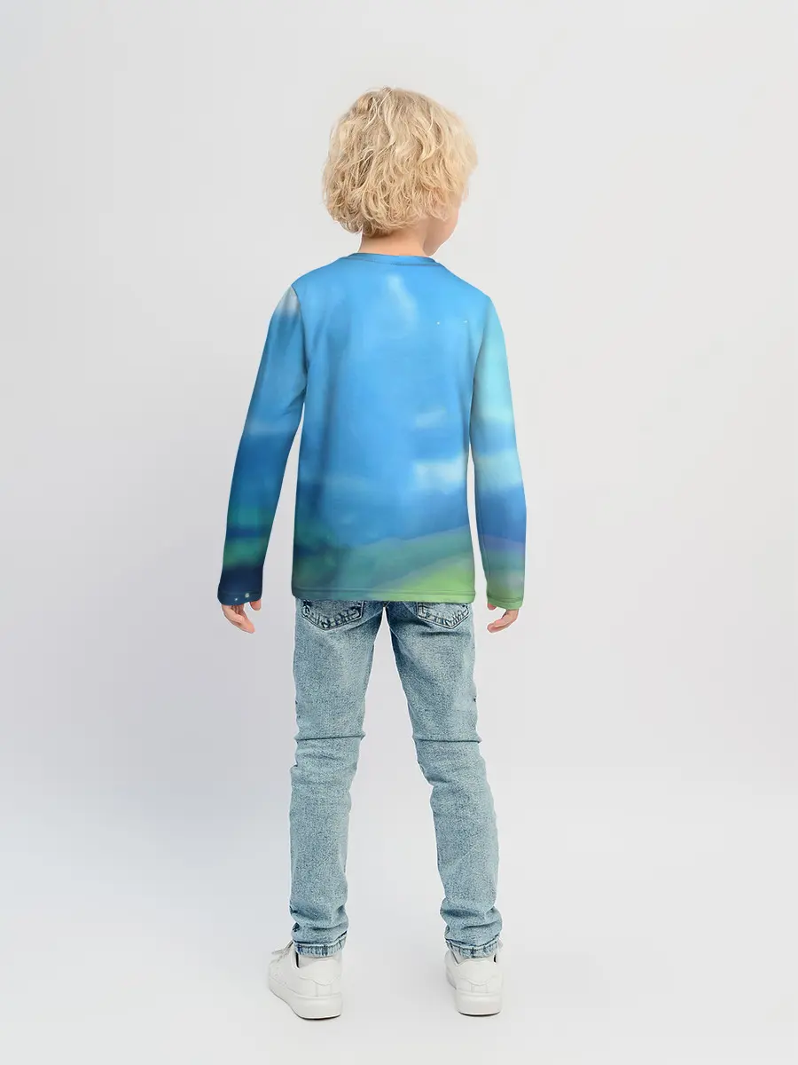 Детский лонгслив / Венти. Genshin Impact