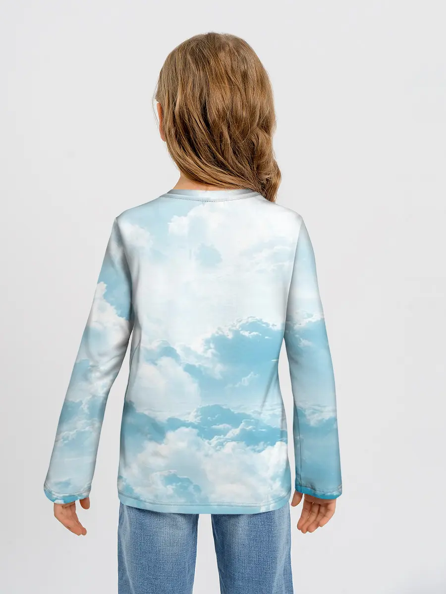 Детский лонгслив / Плотные облака