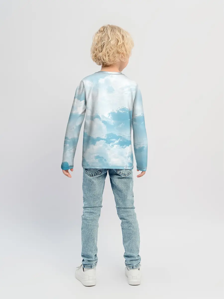 Детский лонгслив / Плотные облака