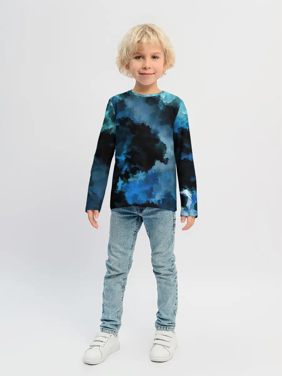 Детский лонгслив / Взрыв на глубине
