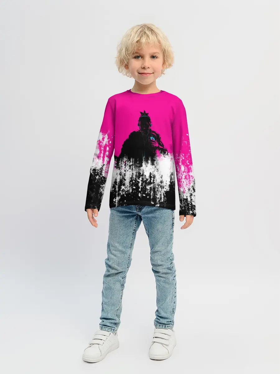 Детский лонгслив / Катана Зеро Самурай | Katana Zero Anime