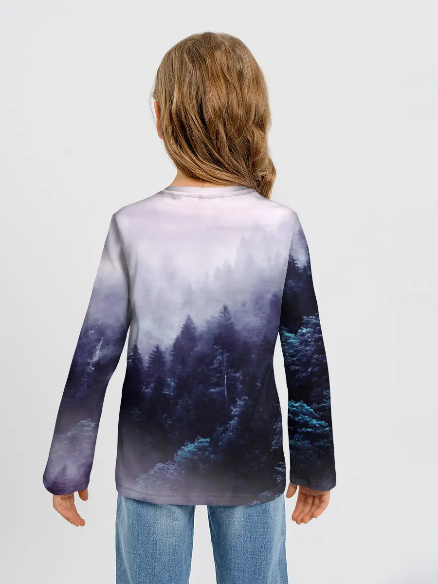 Детский лонгслив / ЛЕСНОЙ ТУМАН