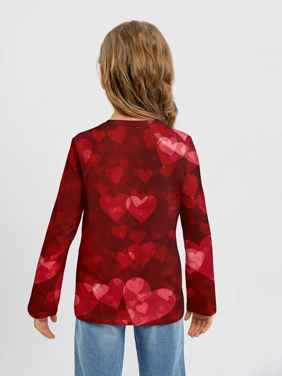 Детский лонгслив / The Boss Baby Love