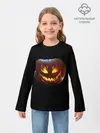 Детский лонгслив / кровавая тыква