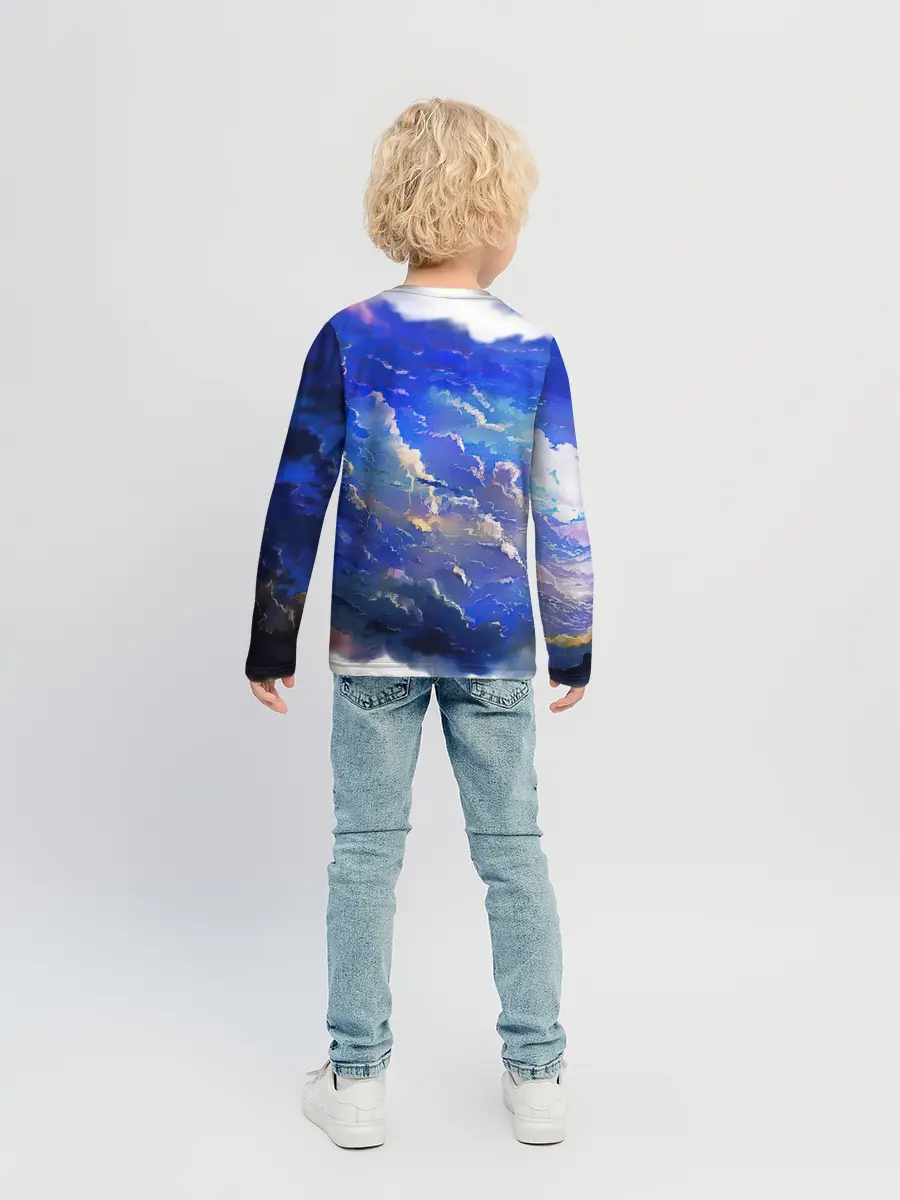 Детский лонгслив / Высокие облака