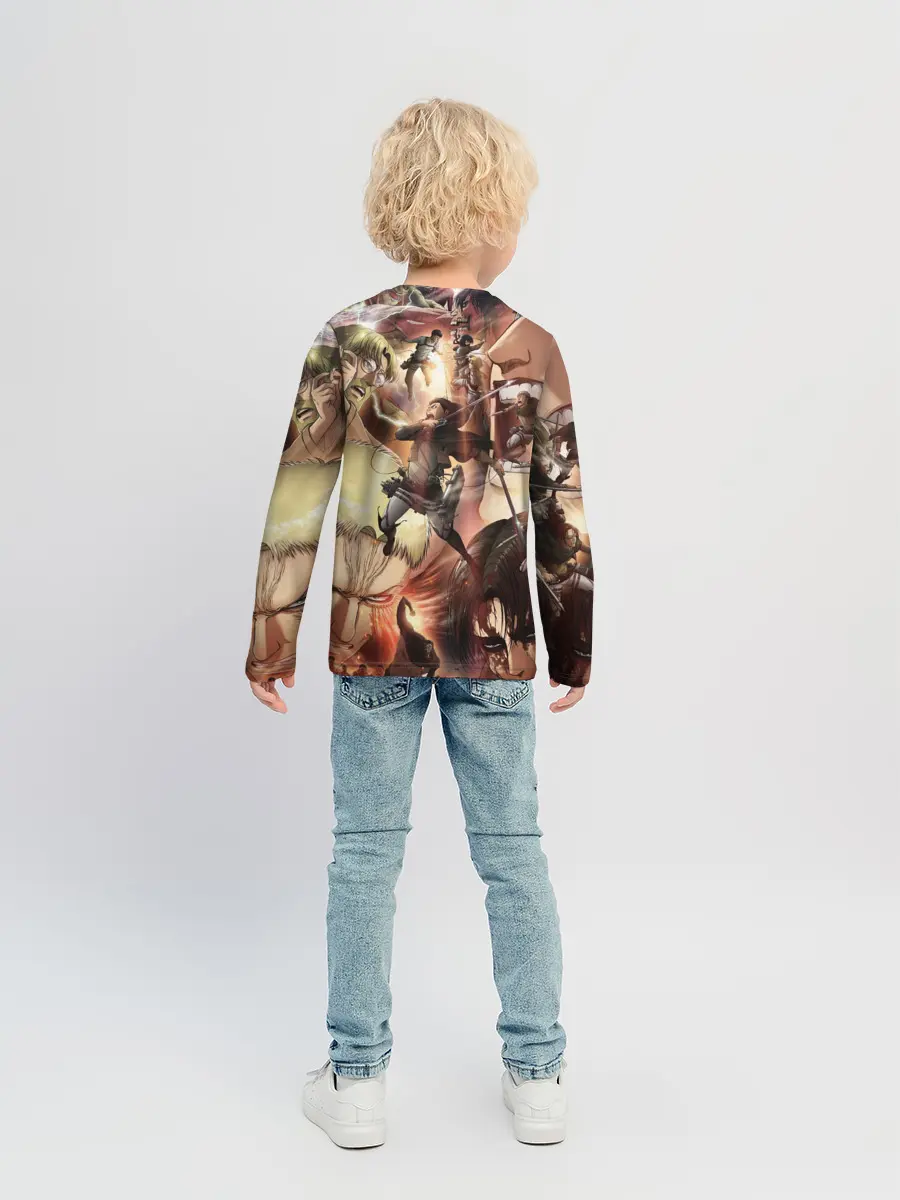 Детский лонгслив / Противостояние АОТ