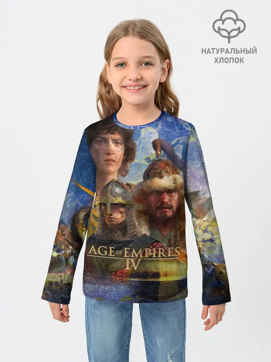 Детский лонгслив / Age of Empires 4 Обложка