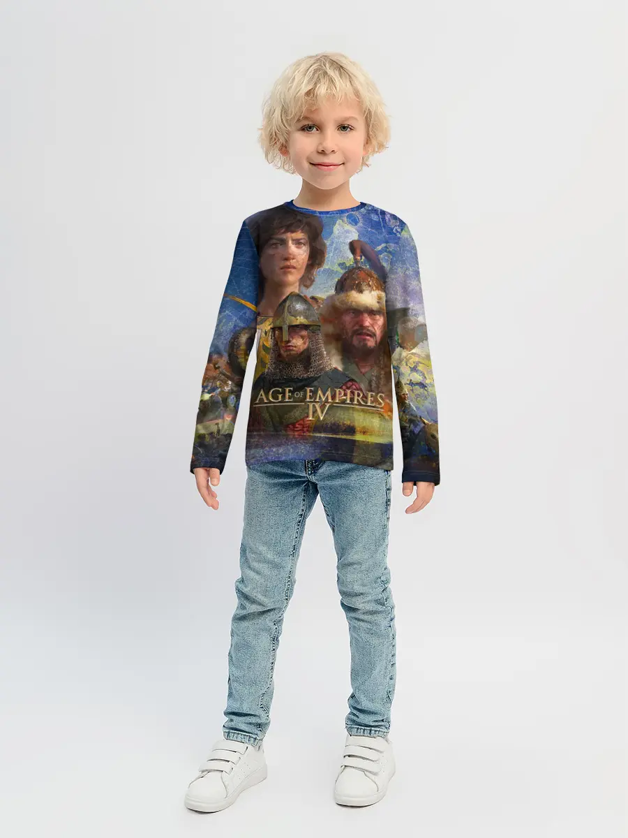 Детский лонгслив / Age of Empires 4 Обложка