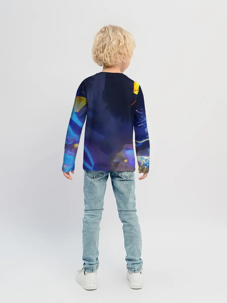 Детский лонгслив / Сяо, Genshin Impact