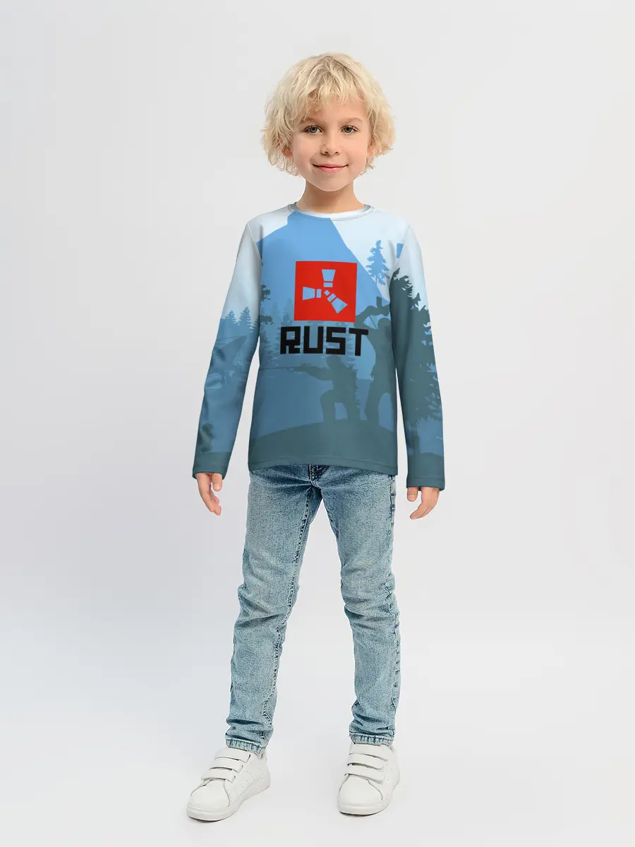 Детский лонгслив / Выживалка Раст
