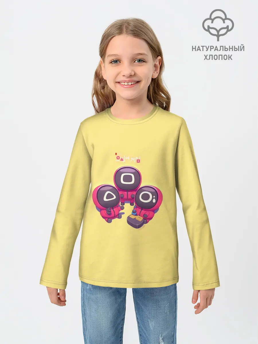 Детский лонгслив / Chibi Red Soldier