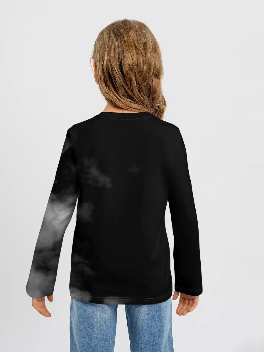 Детский лонгслив / Профиль Виктора Цой