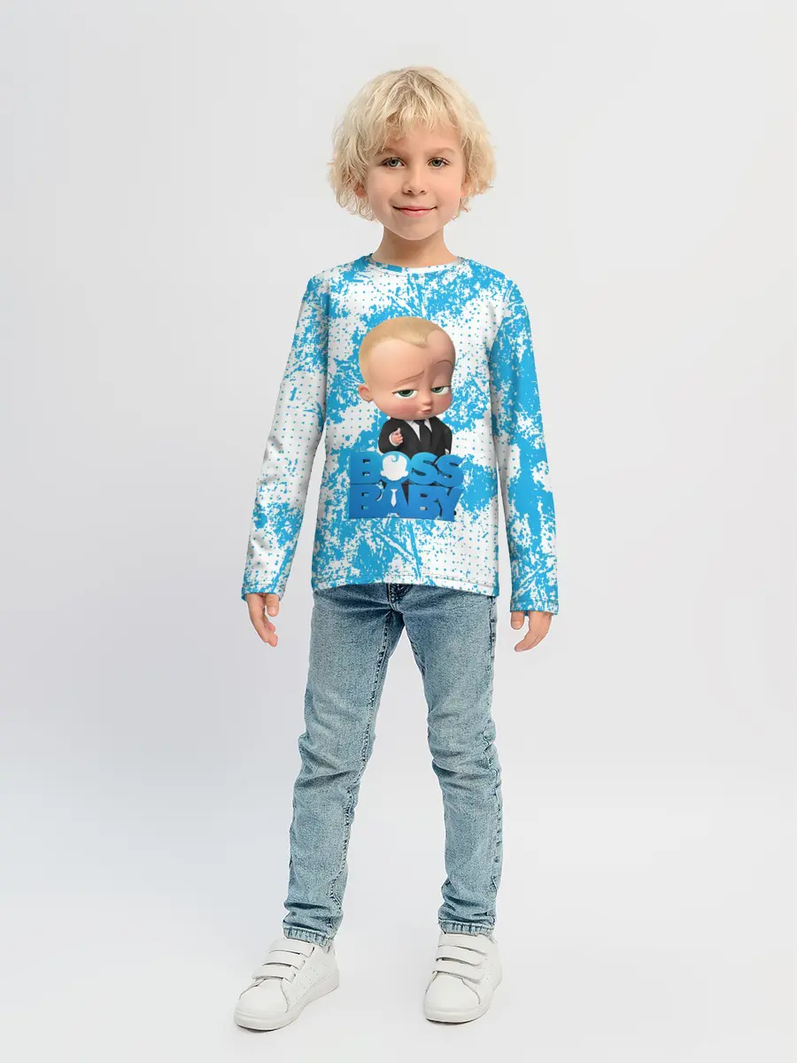 Детский лонгслив / Босс Молокосос | Boss Baby