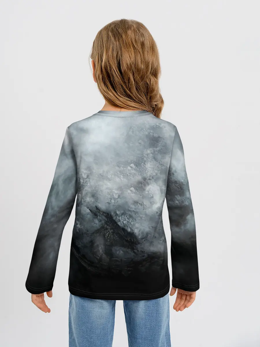 Детский лонгслив / Победа над драконом