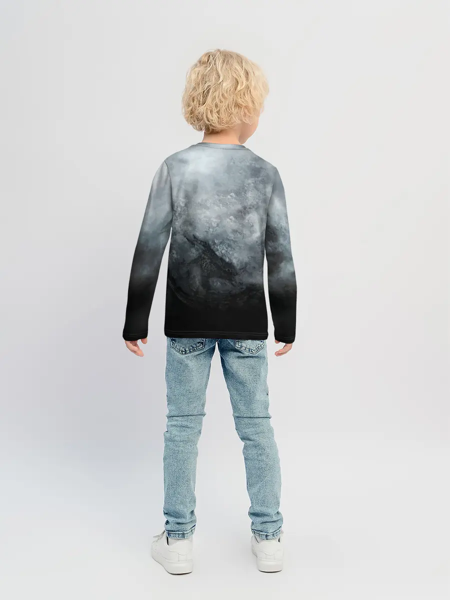 Детский лонгслив / Победа над драконом
