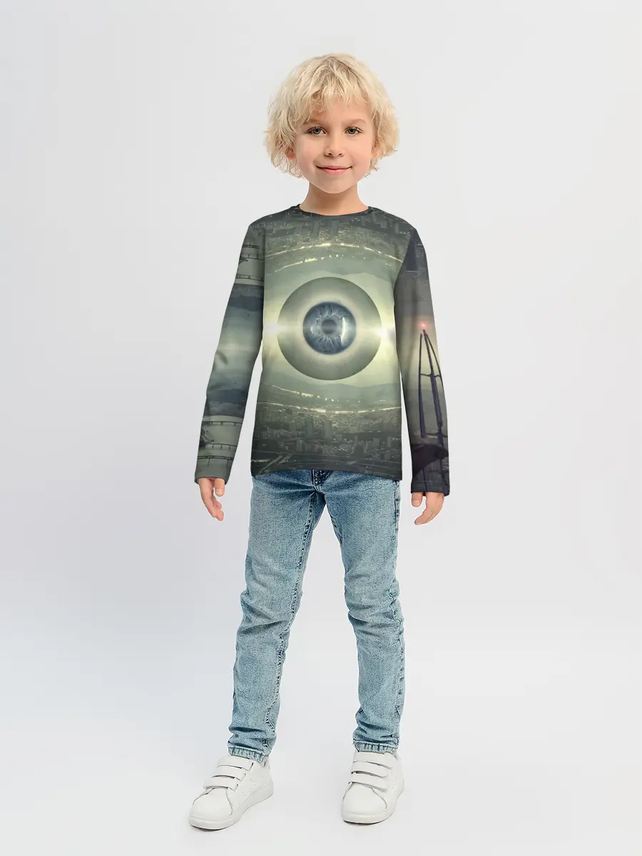Детский лонгслив / Взгляд реальности