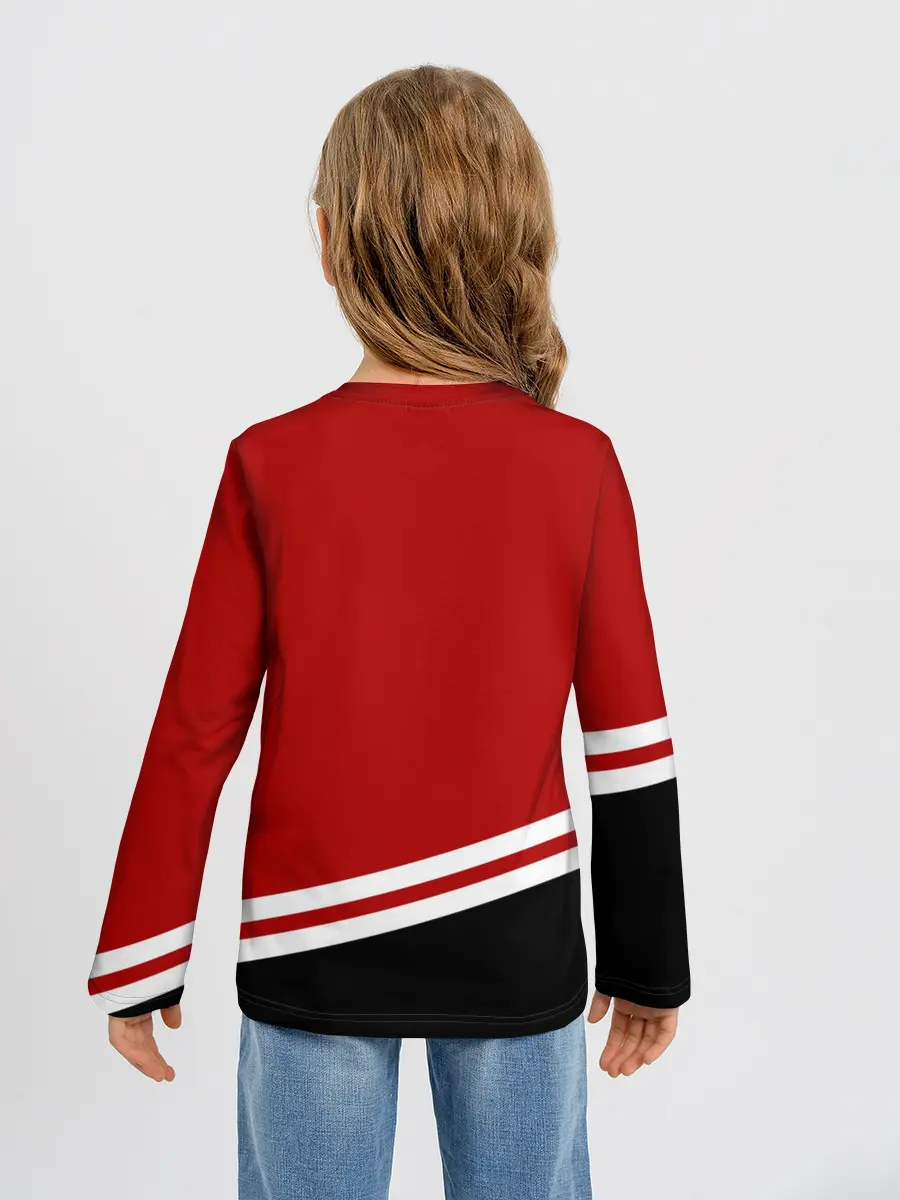Детский лонгслив / Chicago Blackhawks, NHL