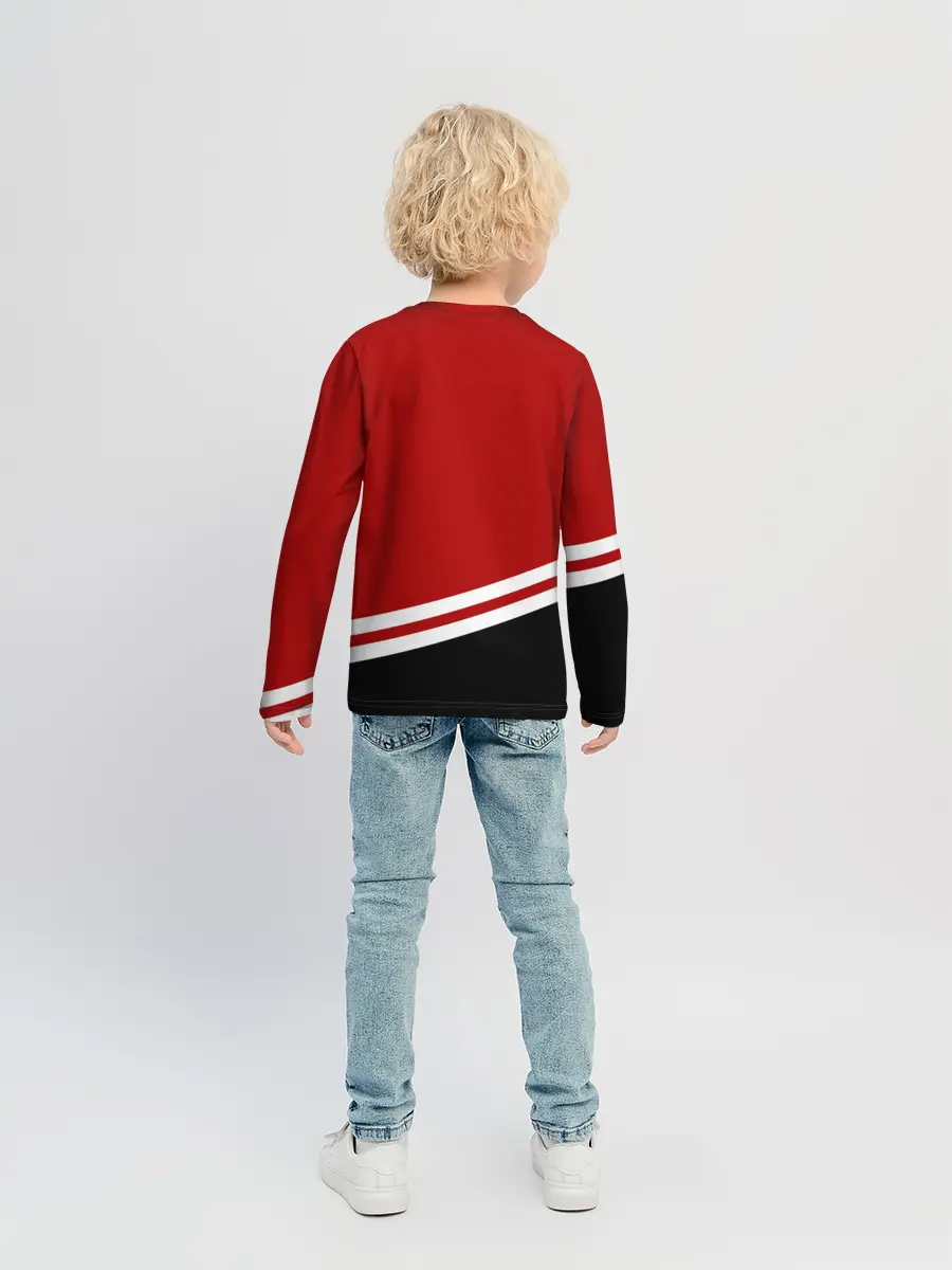 Детский лонгслив / Chicago Blackhawks, NHL
