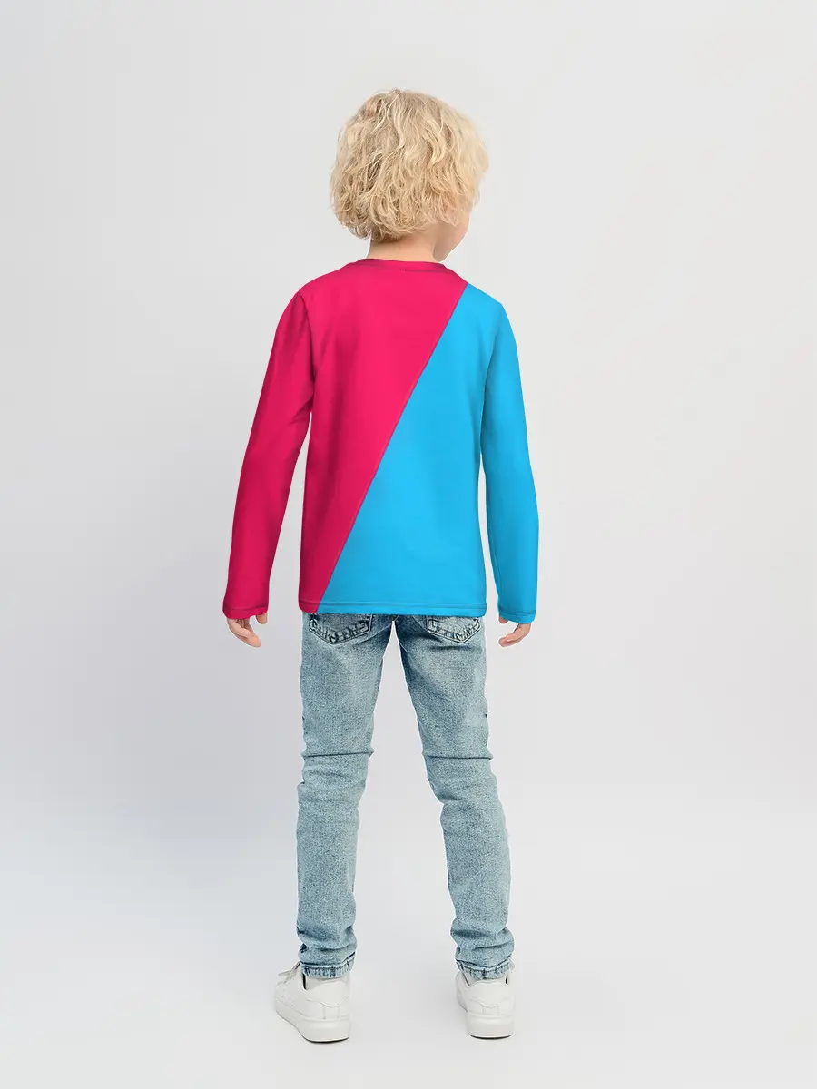 Детский лонгслив / New Marshmello