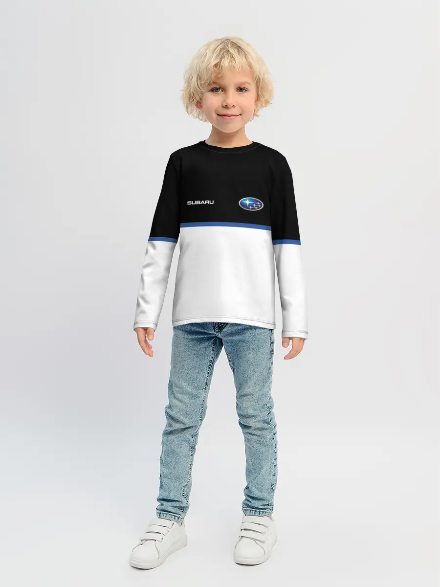 Детский лонгслив / Subaru | Два цвета