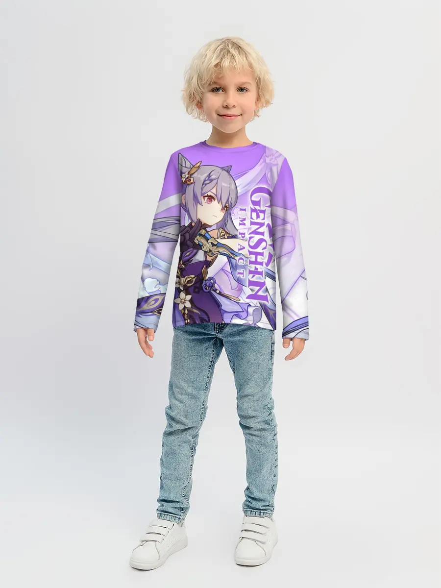 Детский лонгслив / Геншин импакт: Кэ Цин