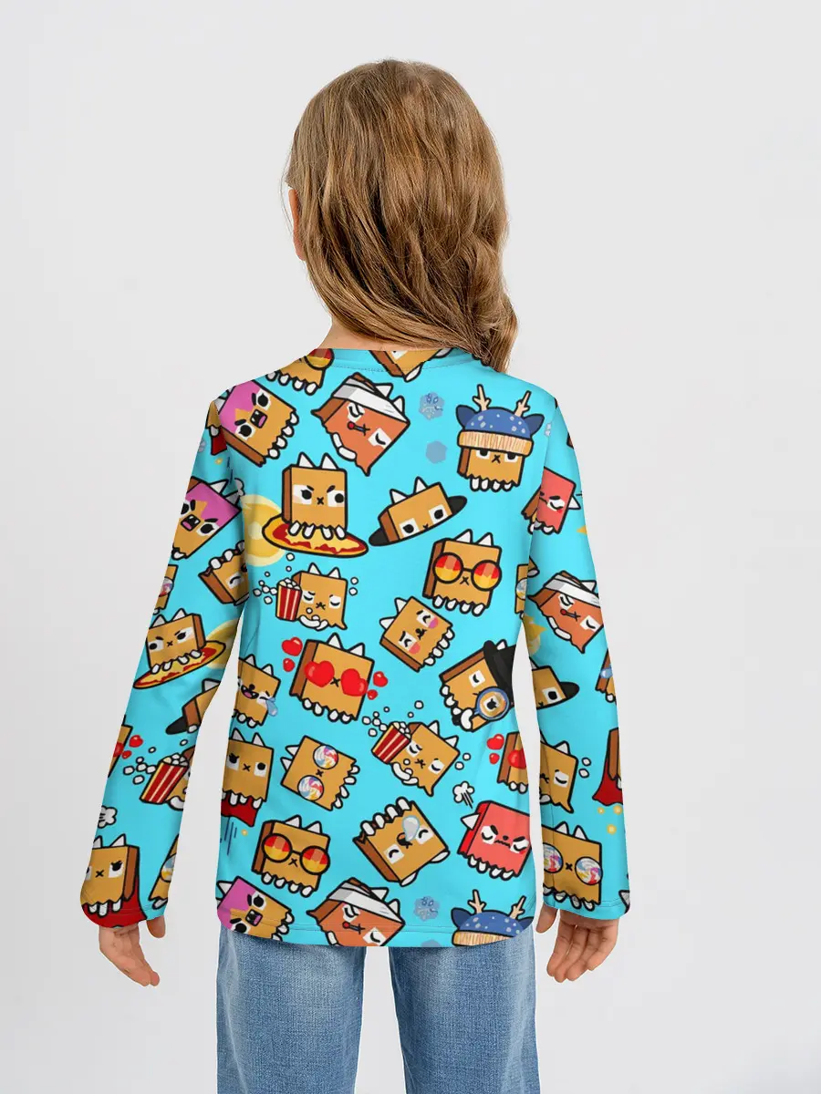 Детский лонгслив / PAPER BAG CAT TOCA BOCA / TOCA LIFE WORLD