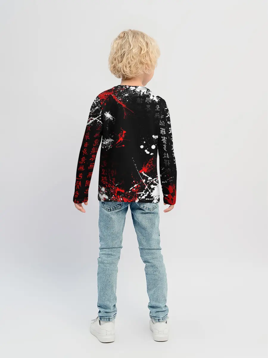 Детский лонгслив / Король Захард | Башня Бога | Знак