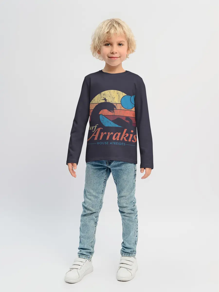 Детский лонгслив / Дюна Арракис