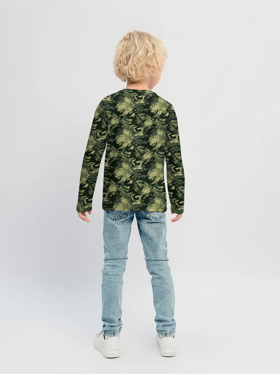 Детский лонгслив / Крабы