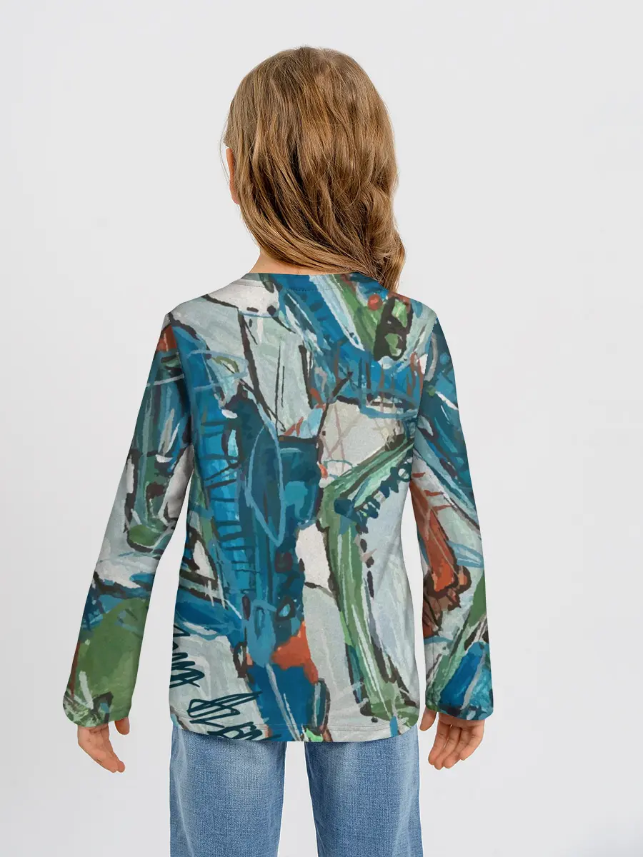 Детский лонгслив / Покорение Эльбруса