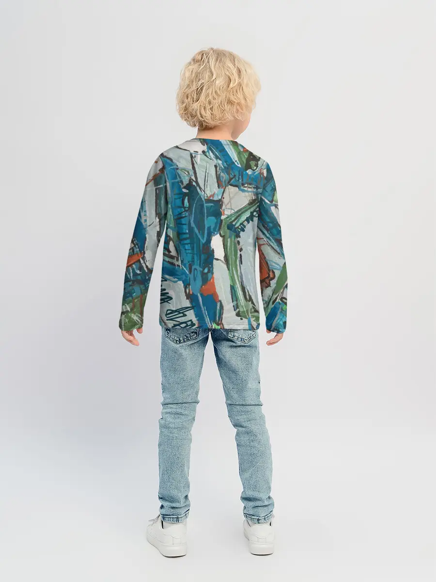 Детский лонгслив / Покорение Эльбруса