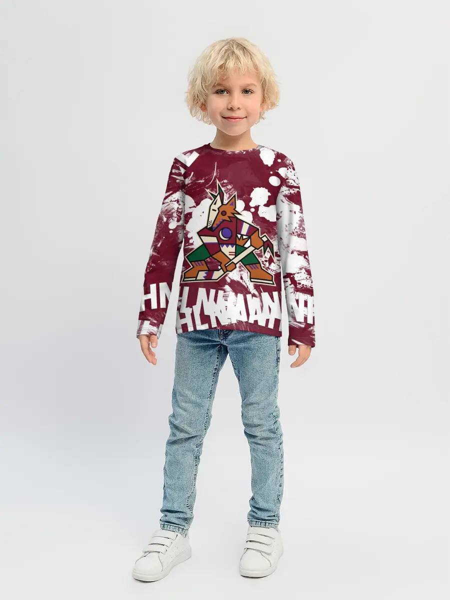 Детский лонгслив / Аризона Койотис, НХЛ