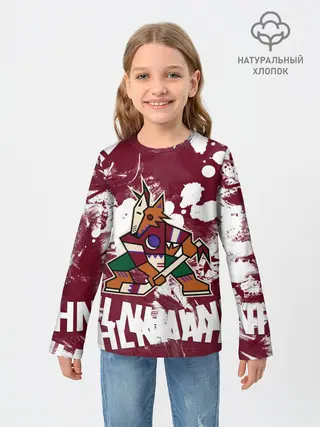 Детский лонгслив / Аризона Койотис, НХЛ