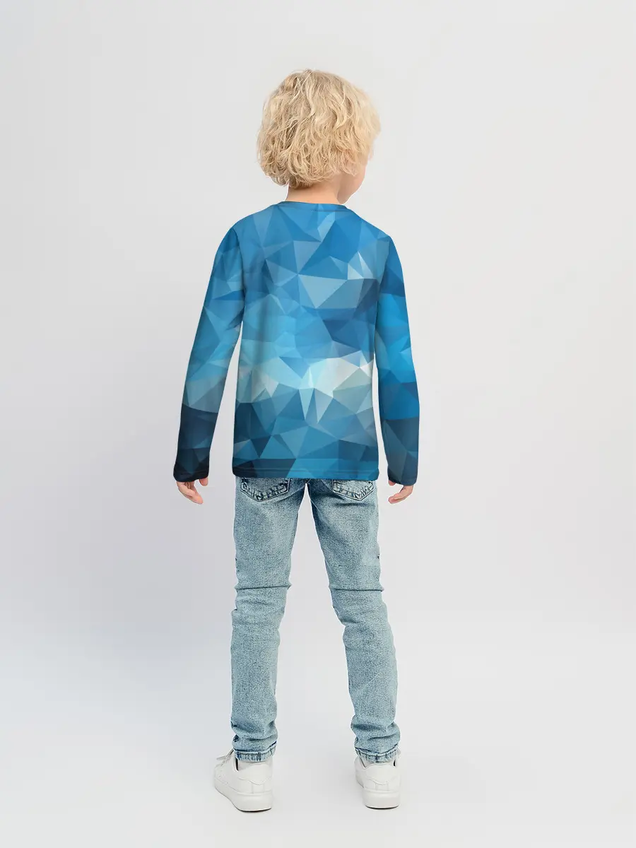 Детский лонгслив / Цифровое небо