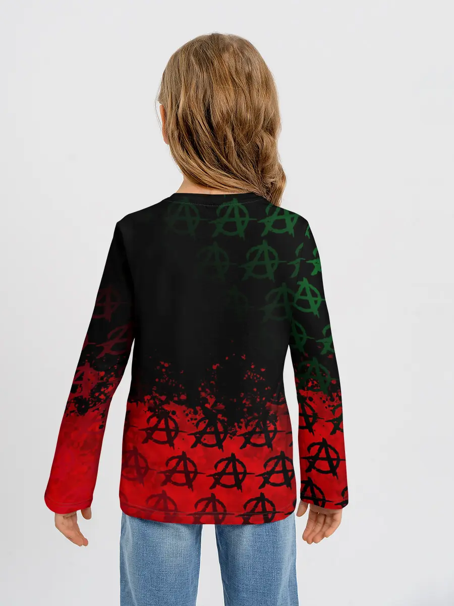 Детский лонгслив / Гражданская оборона / Гр.Об.