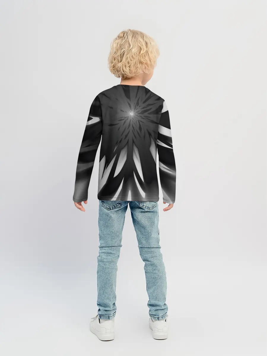 Детский лонгслив / Абстракция 353-3