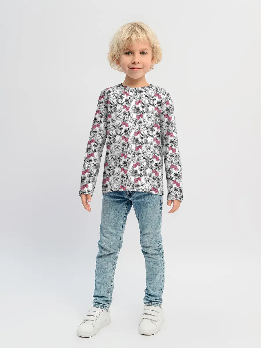 Детский лонгслив / Мальтийская Болонка