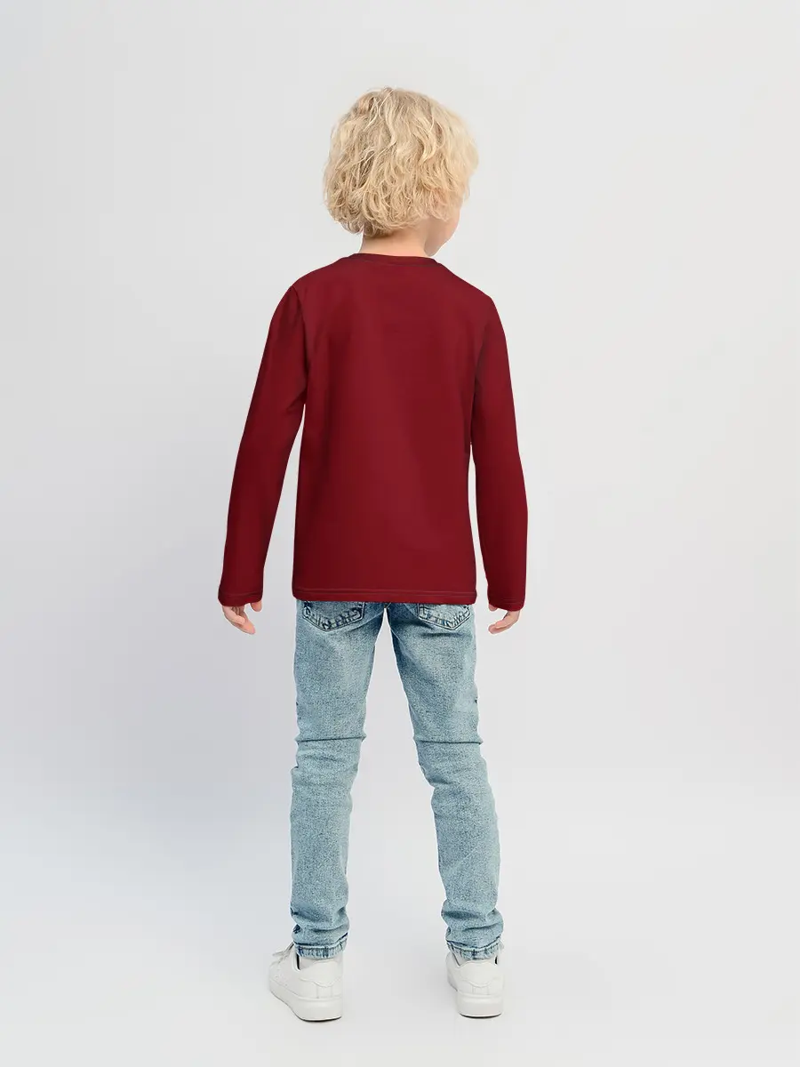 Детский лонгслив / С новым оh my godom