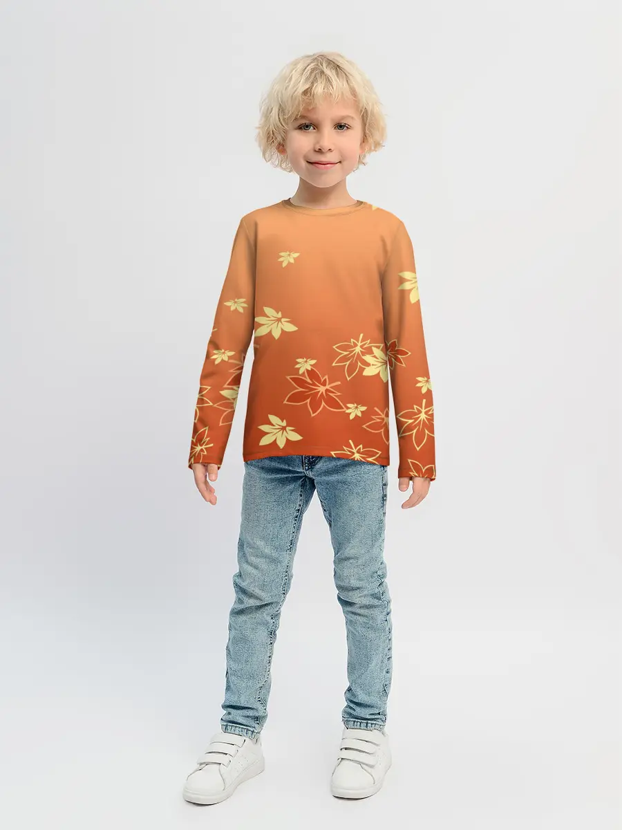 Детский лонгслив / КАДЗУХА | KAZUHA | КРАСНЫЙ КЛЕН