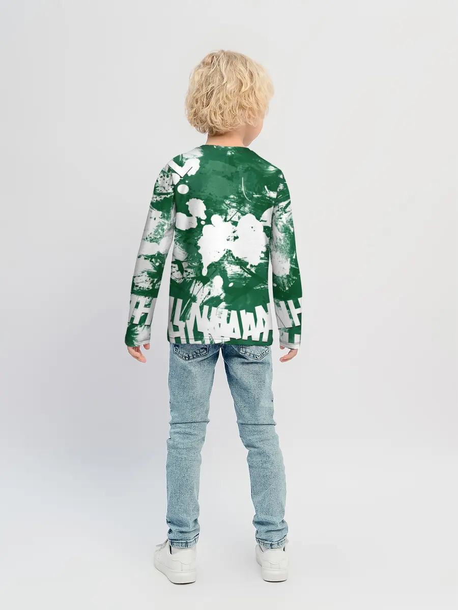 Детский лонгслив / Minnesota Wild, Миннесота Уайлд