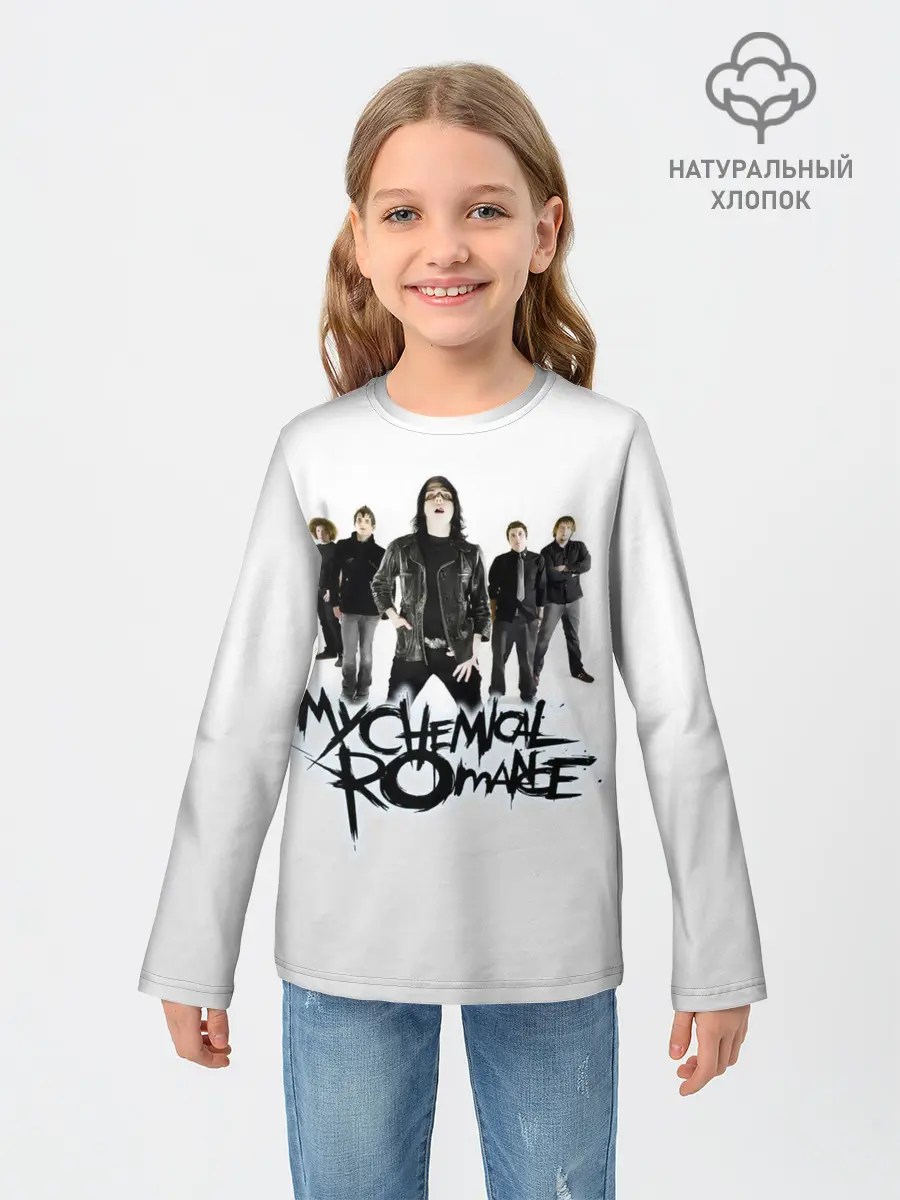 Детский лонгслив / Участники группы My Chemical Romance