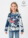 Детский лонгслив / Коламбус Блю Джекетс, Columbus Blue Jackets