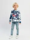 Детский лонгслив / Коламбус Блю Джекетс, Columbus Blue Jackets