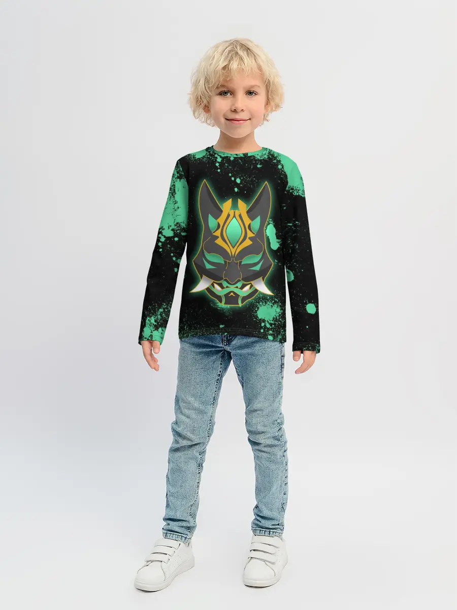 Детский лонгслив / XIAO | БРЫЗГИ | СЯО