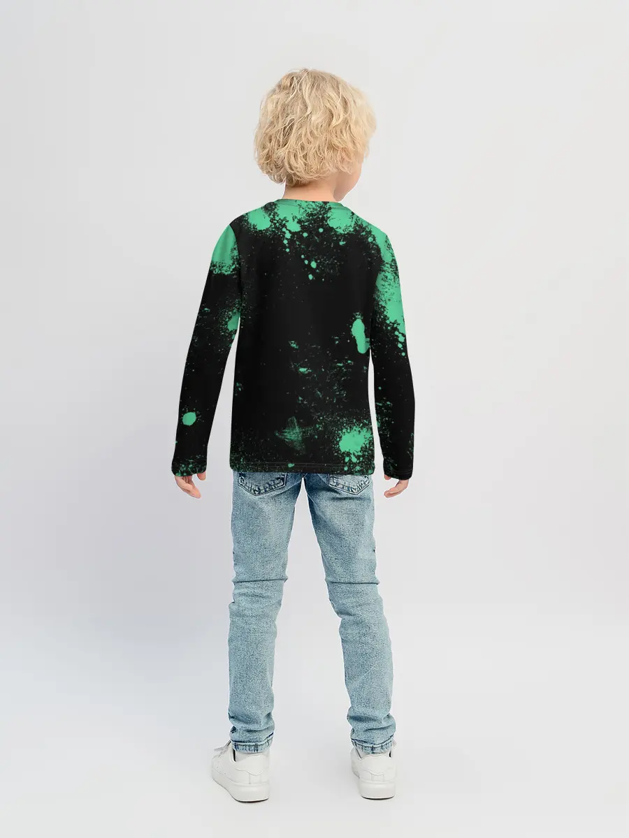 Детский лонгслив / XIAO | БРЫЗГИ | СЯО