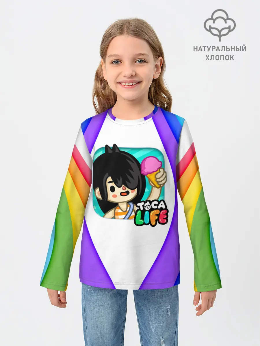 Детский лонгслив / Нари | Nari | Toca Boca