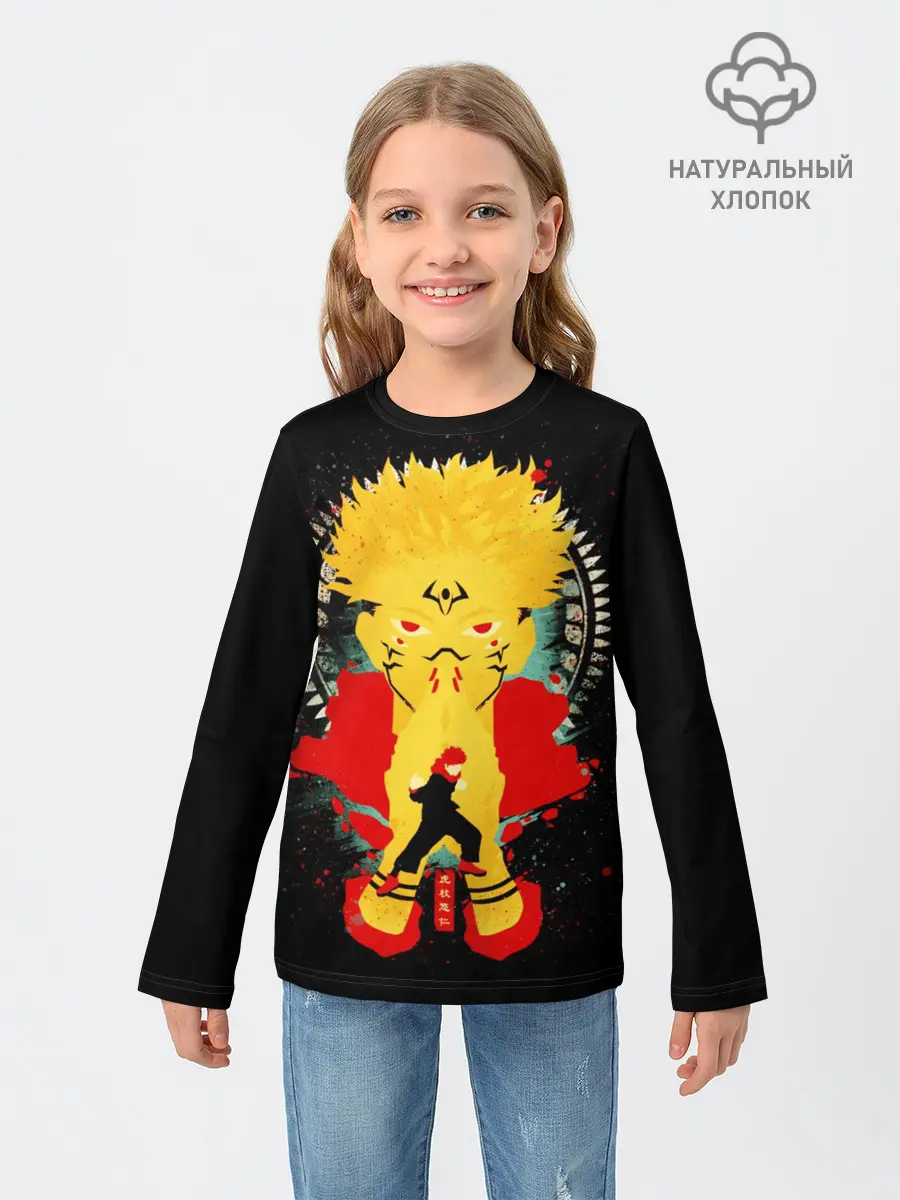 Детский лонгслив / Сукуна - Король проклятий, Jujutsu Kaisen