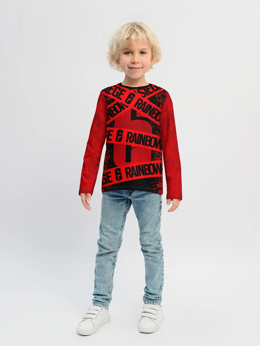 Детский лонгслив / Rainbow Six Siege: Опасно для жизни.