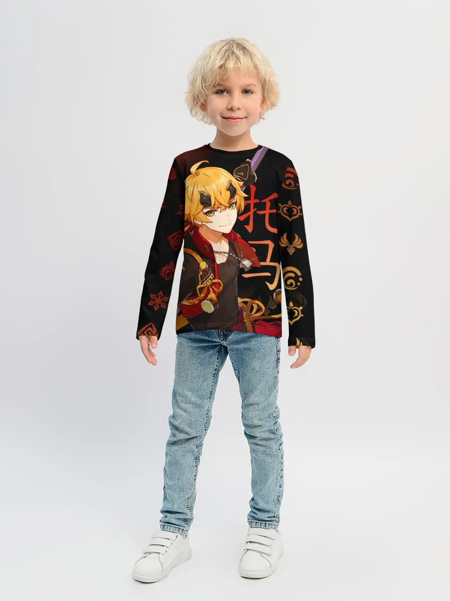 Детский лонгслив / Genshin Impact - Тома