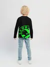 Детский лонгслив / SKODA GREEN LOGO BLACK STYLE